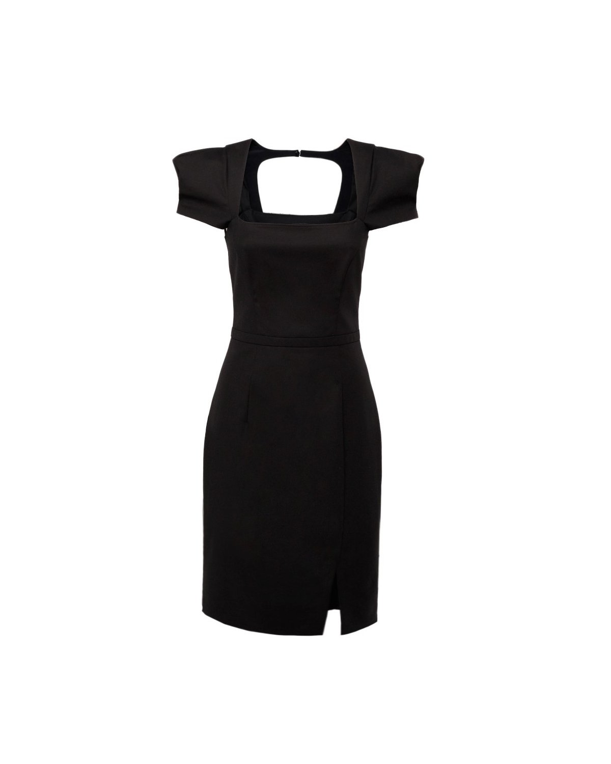 Black puffed sleeve cocktail dress | -30% | Genny
