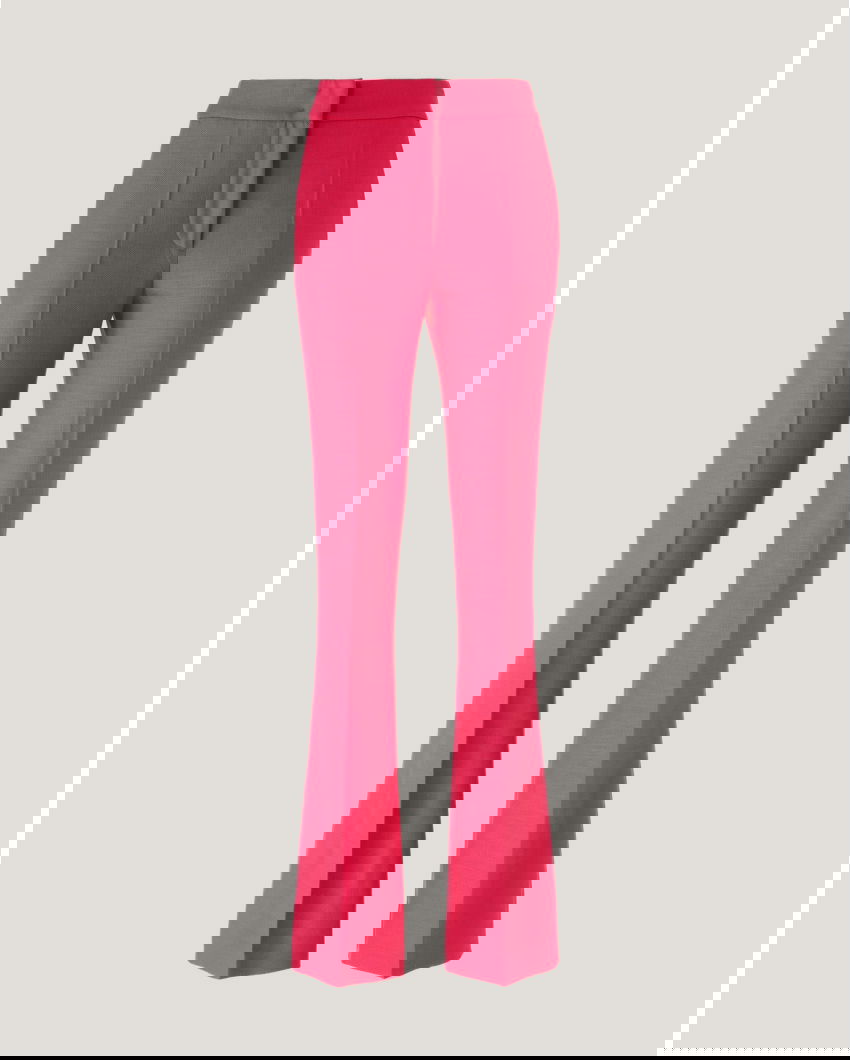 Tailored fuchsia pants