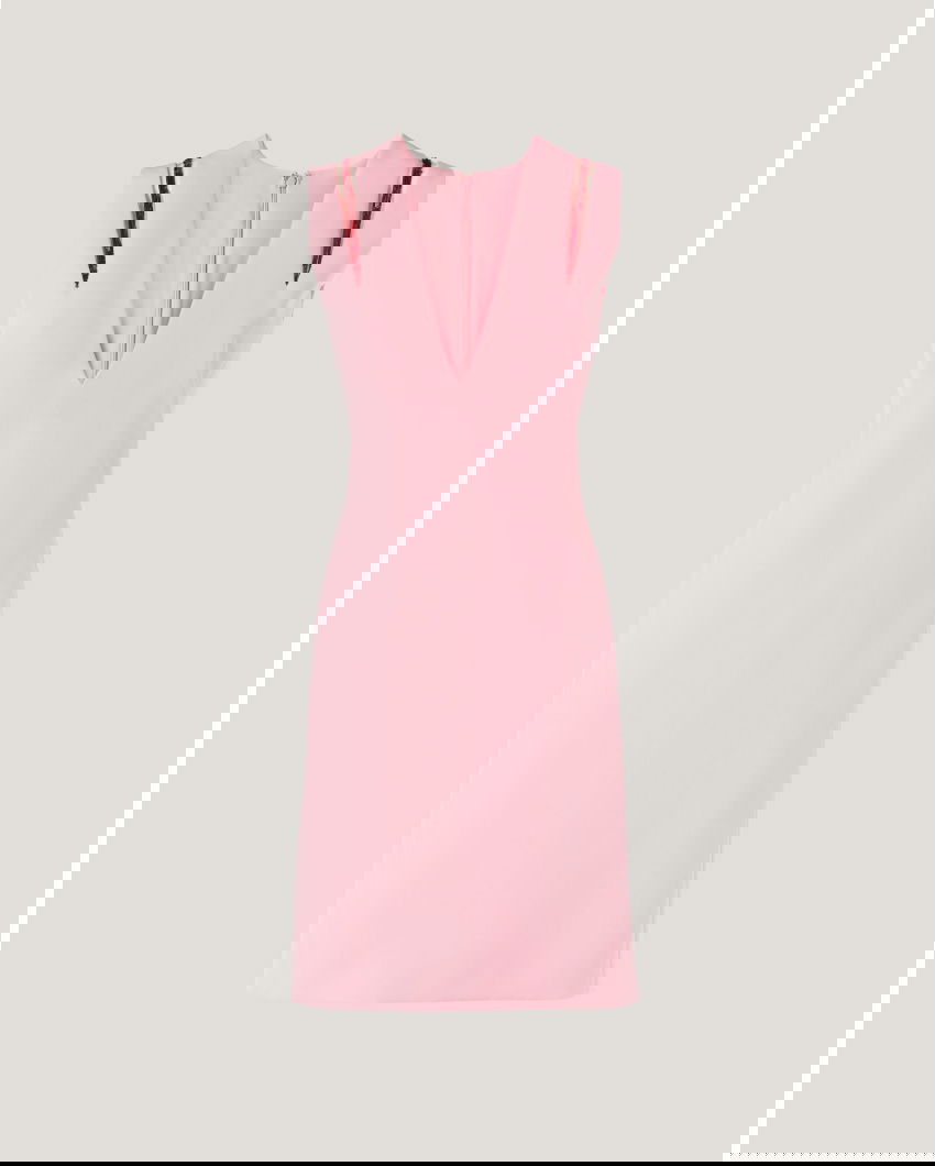 V-neck cocktail dress