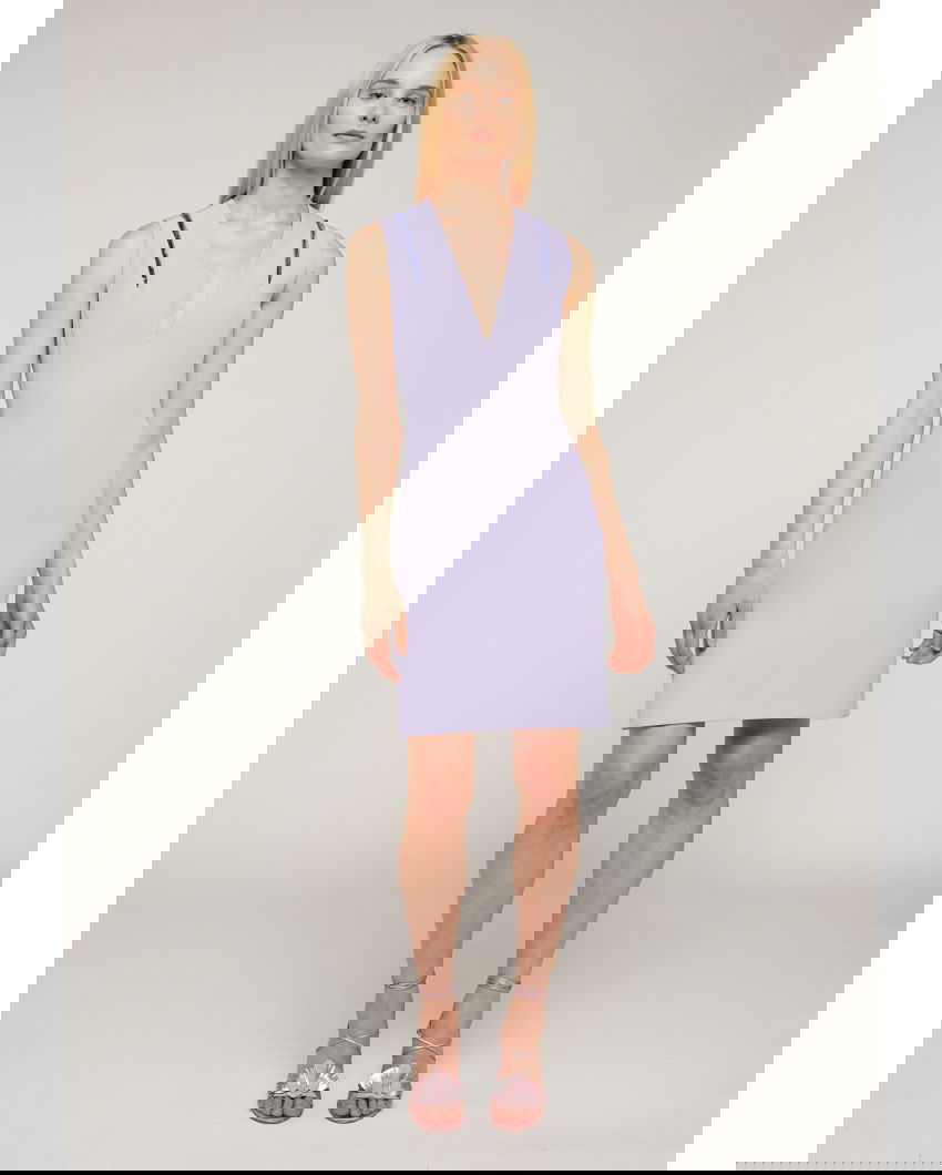 Cocktail lilac dress