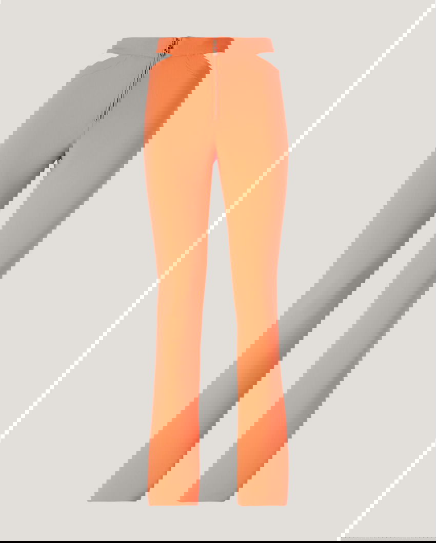 Pants with side cut-outs
