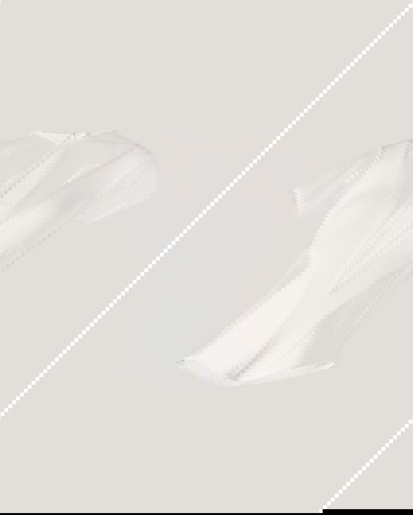 T-shirt with transparent inserts 