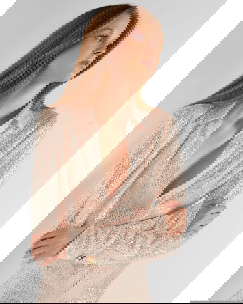 Sequin blouse