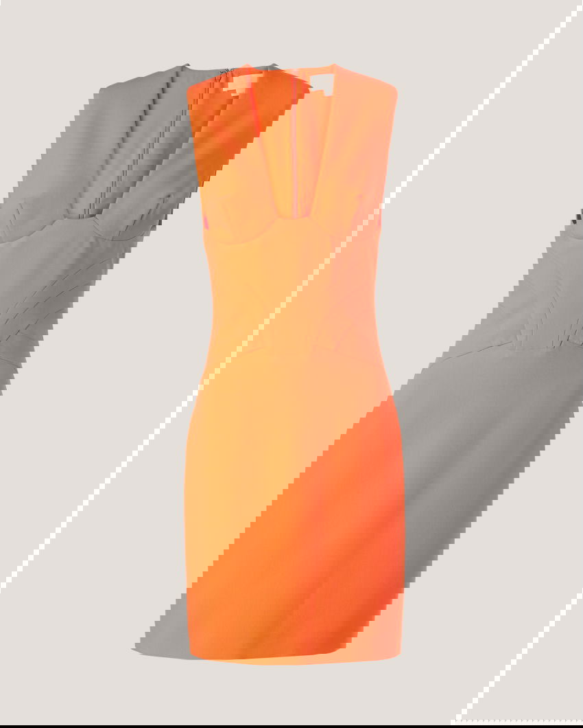 Viscose mini dress