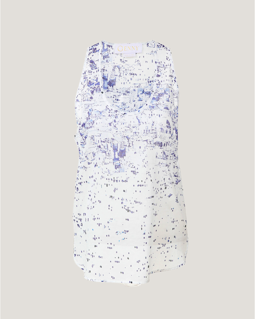 Muslin Mykonos top