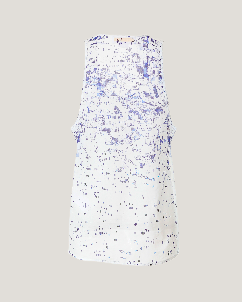 Muslin Mykonos top