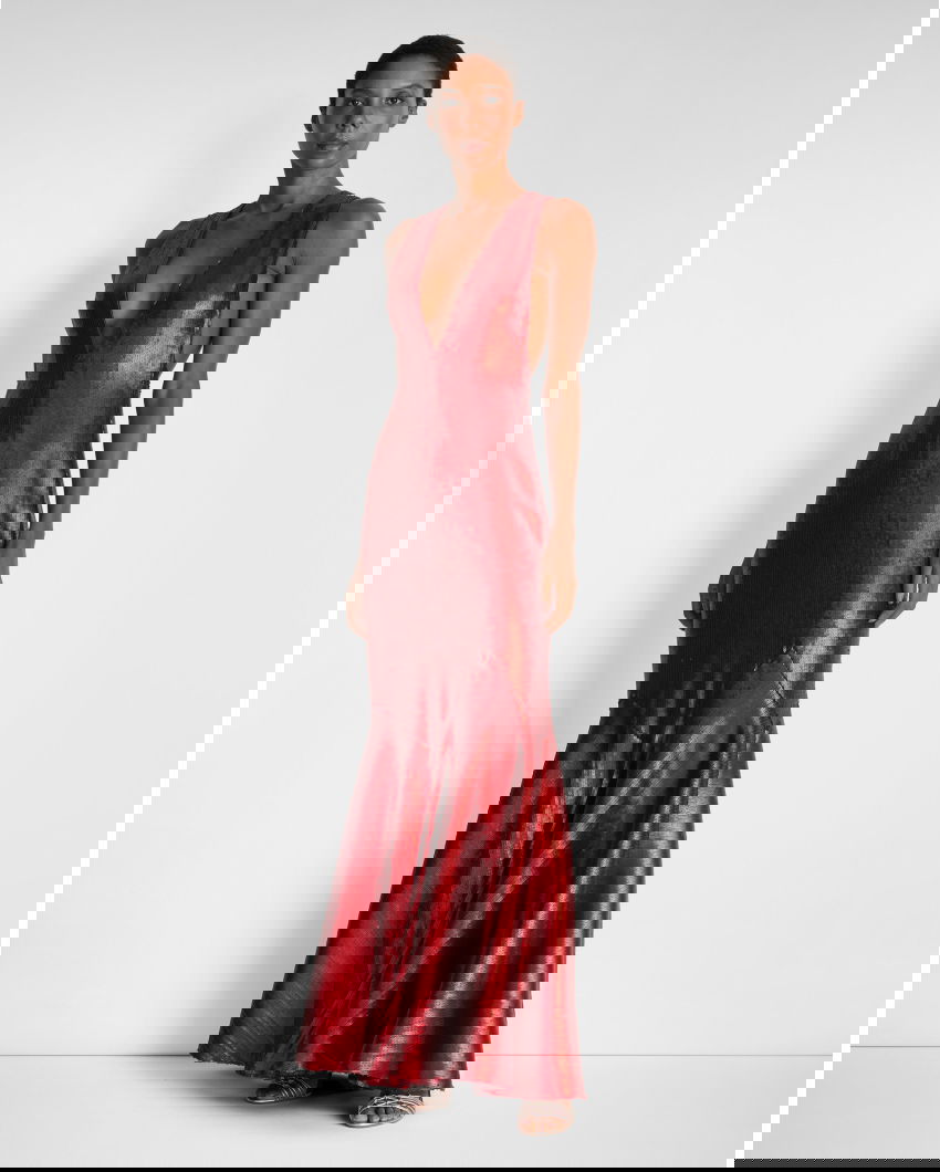 Long sequin dress